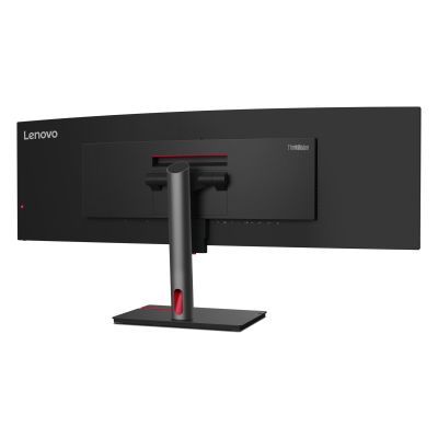 21. Lenovo ThinkVision P49w-30 monitor komputerowy 124,5 cm (49") 5120 x 1440 px Dual WQHD LED Czarny