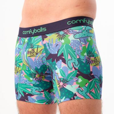 5. Comfyballs Tropical Cotton Slipy Zielony