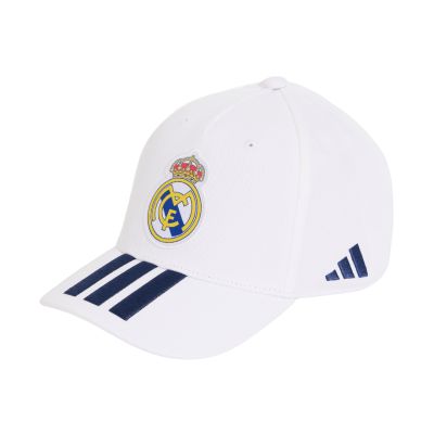 Czapka z daszkiem adidas Real Madryt biała KR2463