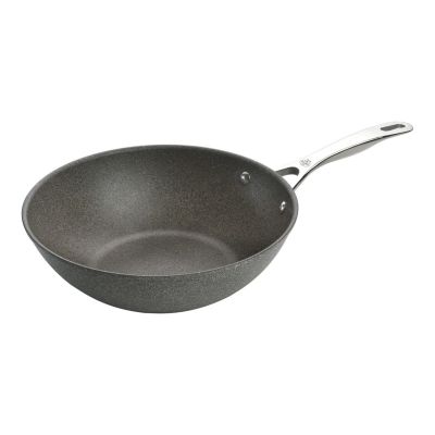 3. Patelnia BALLARINI Salina Granitium Wok granitowa 30 cm 75002-815-0