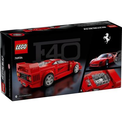 2. LEGO Speed Champions 76934 Supersamochód Ferrari F40
