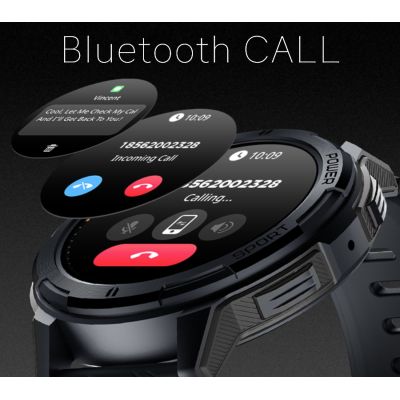 5. Smartwatch Męski Rubicon RNCF26-1 BLACK