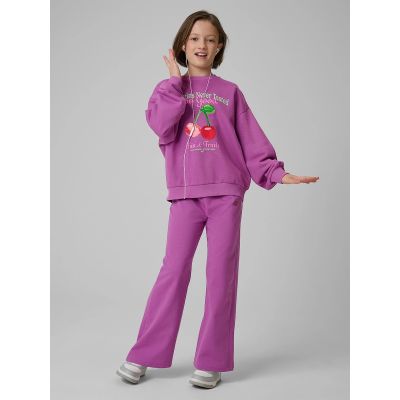 Spodnie cas 4F JUNIOR 4FJRSS26TTROF1918-51S