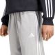4. Spodnie męskie adidas Essentials 3-Stripes Single Jersey Tapered Open Hem szare KY4215