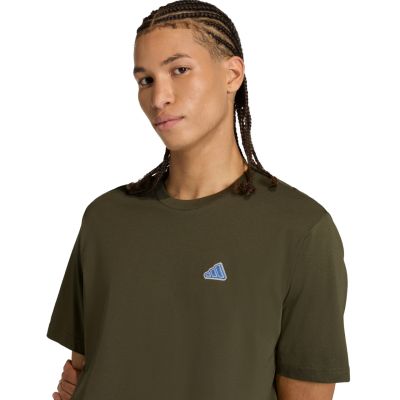 4. Koszulka męska adidas Color Icon Graphic oliwkowa KT4448