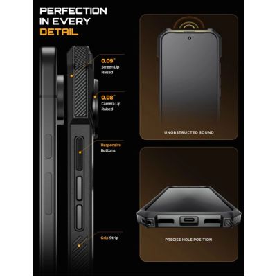 9. Etui Supcase UB Grip Mag MagSafe na Google Pixel 11 Pro XL - czarne