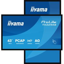 Monitor IIYAMA 108cm (42.5") T4329AS-B1AG 16:9 M-Touch 2xHDMI+UBS-C