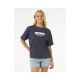 Koszulka RIP CURL Surf Puff Relaxed Tee granatowy
