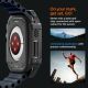 13. Etui Spigen Rugged Armor na Apple Watch Ultra (49 mm) - czarny mat