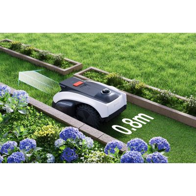19. Ecovacs GOAT O1200 LiDAR PRO EU Kosiarka robot Bateria Czarny, Biały