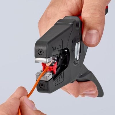 15. Szczypce do ściągania izolacji KNIPEX PreciStrip 16