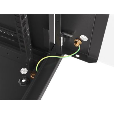 4. Lanberg WF01-6427-10B stojak 27U Szafa wisząca Czarny