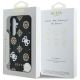 8. Etui Guess 4G Printed Colored Peony Pattern MagSafe do Samsung Galaxy S25 czarny