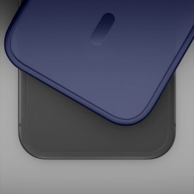 7. Etui 3mk Smoke MagCase na iPhone 17 Pro - niebieskie-półprzezroczyste