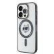 3. Etui Karl Lagerfeld IML Choupette's Head MagSafe na iPhone 15 Pro - przezroczyste