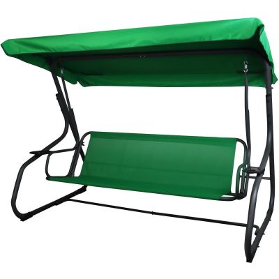 38. HUŚTAWKA OGRODOWA 3-OSOBOWA MATYLDA Z MOSKITIERĄ