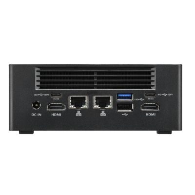 7. Shuttle Nano PC NA10H Wielkość PC 1L Czarny 8845HS 3,8 GHz