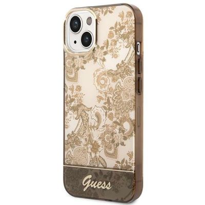 2. Etui Guess Porcelain Collection na iPhone 14 Plus - beżowe