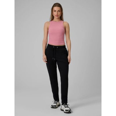 8. Top slim z prążkowanej dzianiny damski 4F 4FRAW25TSLEF310-56S