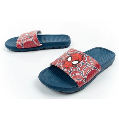 8. Leomil buty klapki chłopięce Spiderman lekkie wsuwane bajkowe Marvel