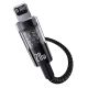 2. Kabel Baseus Gem USB C-IP 20W 1m (czarny)