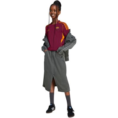 7. Koszulka dla dzieci adidas AS Roma 25/26 Home bordowa JX2613