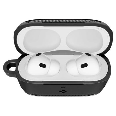 8. Etui Spigen Rugged Armor na AirPods Pro 3 - czarny mat