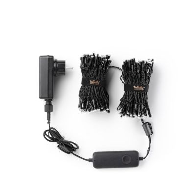 10. Inteligentne lampki choinkowe Twinkly 250 RGB 20m