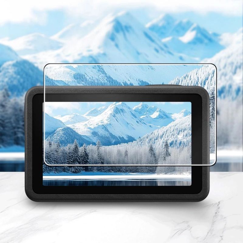 4. Szkło hartowane Tech-Protect Glass Fit+ 2-pack na DJI Osmo Action 5 Pro - przezroczyste