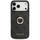 3. Etui Guess 4G Ring Stand na iPhone 17 Pro Max - czarne
