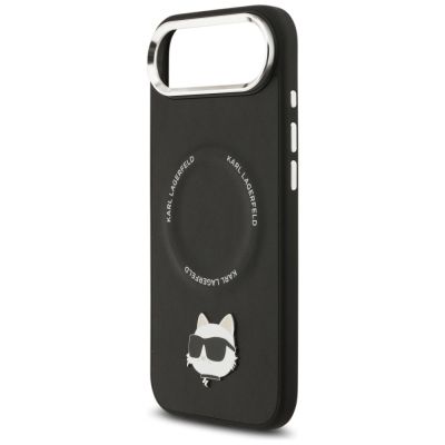 6. Etui Karl Lagerfeld Choupette Pin MagSafe do iPhone Air czarne