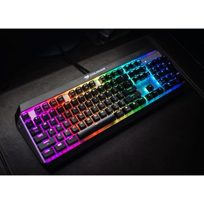 8. COUGAR CGR-Attack-X3-RGB klawiatura Gaming USB QWERTY Angielski Czarny