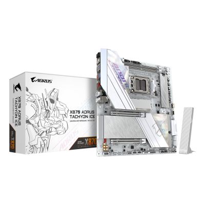 2. GIGABYTE X870 AORUS TACHYON ICE AMD X870 Gniazdo AM5 Rozszerzone ATX