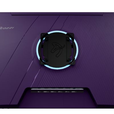 3. Monitor IPS Arozzi Nova 27" złącze QHD systemy ochrony przed włamaniem 16:9, 180 Hz, 1 ms, 2560 x 1440 pikseli, 350 cd/m2, Ilość portów HDMI: 2, kolor purpura