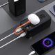 5. Powerbank Wozinsky W8-B 50000mAh 30W 2xUSB-A i 2xUSB-C i USB micro z latarką - czarny