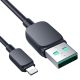 2. Kabel Joyroom Multi-Color Series A14 Lightning / USB-A 2.4A 1.2 m - czarny