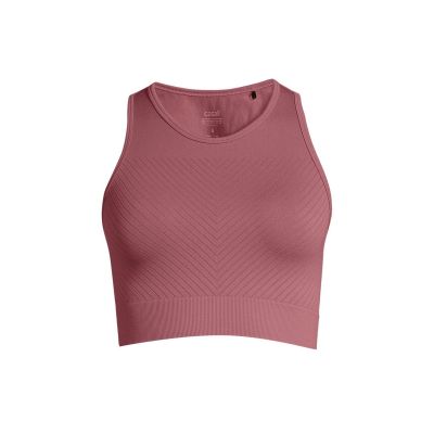 Top treningowy CASALL Essential Block Seamless Sport Top różowy
