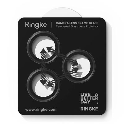 4. Osłona aparatu Ringke Camera Frame Protector 2-pack na iPhone 17 Pro / 17 Pro Max - czarne