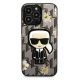 3. Etui Karl Lagerfeld Flower Ikonik Karl na iPhone 13 Pro / iPhone 13 - szare
