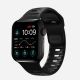 Nomad Sport Strap Band Czarny Aluminium, Guma