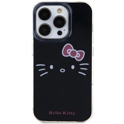3. Etui Hello Kitty IML Kitty Face na iPhone 14 Pro - czarne