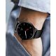 13. Smartwatch Damski Rubicon RNCF35 BLACK Bransoleta + Pasek