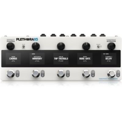 3. TC Electronic PLETHORA X5 - Multiefekt gitarowy
