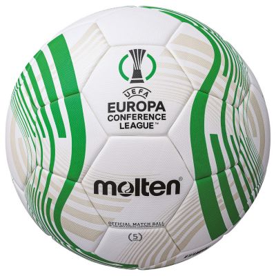 7. Piłka do piłki nożnej Molten UEFA Europa Conference League 2021/22 F5C5000