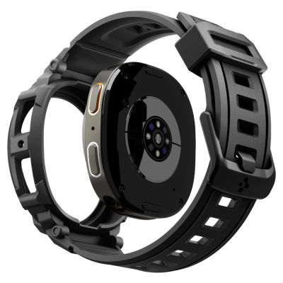 11. Pasek Spigen Rugged Armor Pro na Samsung Galaxy Watch 8 44 mm - czarny mat