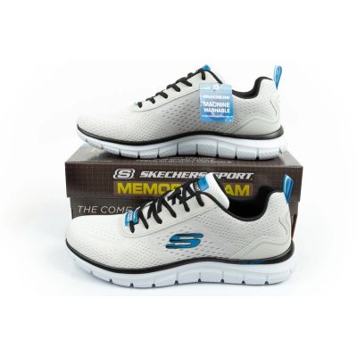9. Skechers buty męskie sportowe Track-Ripkent wygodne lekkie modne ecru