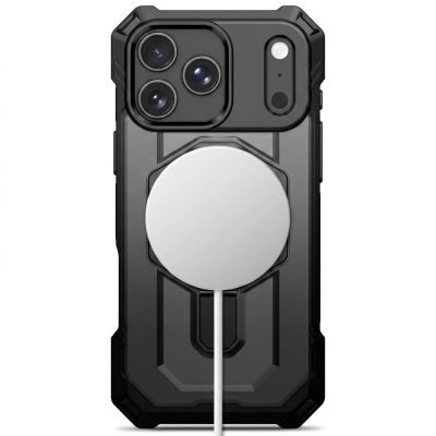 4. Etui Tech-Protect MagForce MagSafe na iPhone 17 Pro / 18 Pro - czarne matowe
