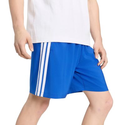 5. Spodenki męskie adidas Essentials 3-Stripes Chelsea Lite Woven niebieskie KY4156