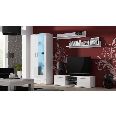2. Witryna SOHO S6 2D2S biały/ biały połysk