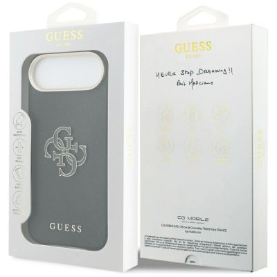 8. Etui Guess FW Resin Logo na iPhone Air - czarne